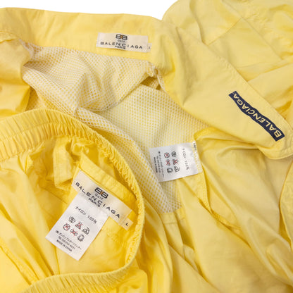 Vintage 90s Balenciaga Golf Snap-Off Sleeve Jacket & Tracksuit Bottoms Set Size L