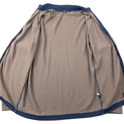 Vintage 2000s Armani Jeans Zip Up Jumper Size L