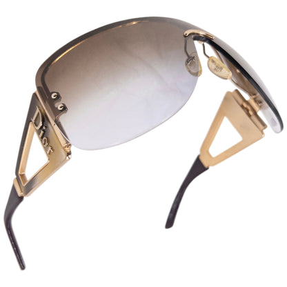Vintage 2006 Dior Escrime 1 Shield Wraparound Sunglasses