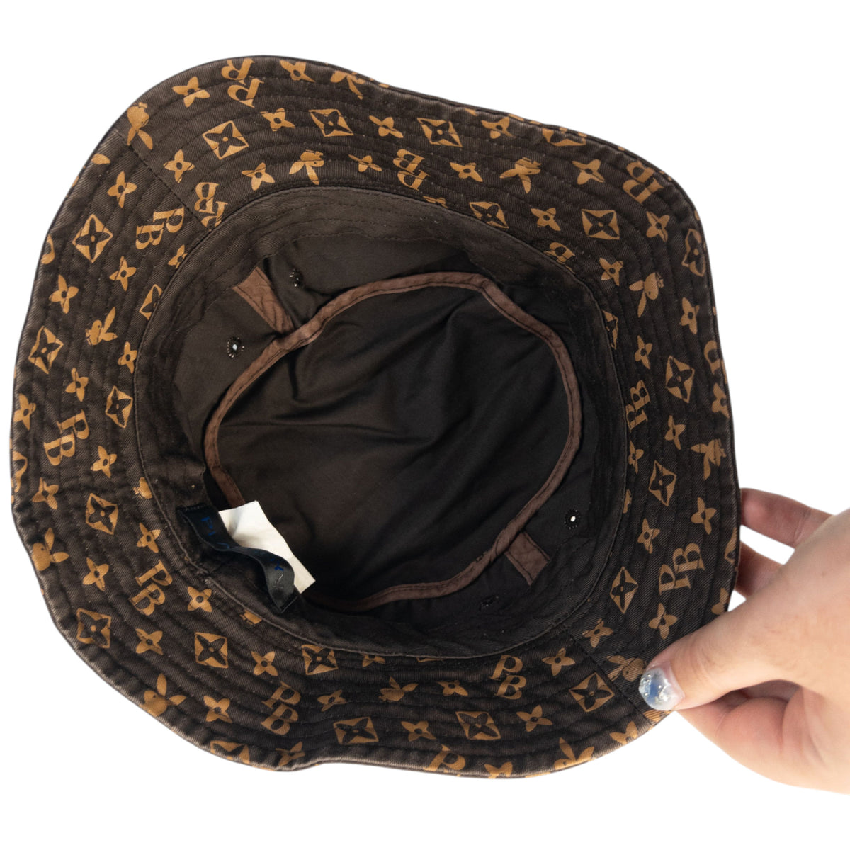 Vintage 2000s Playboy Monogram Bucket Hat