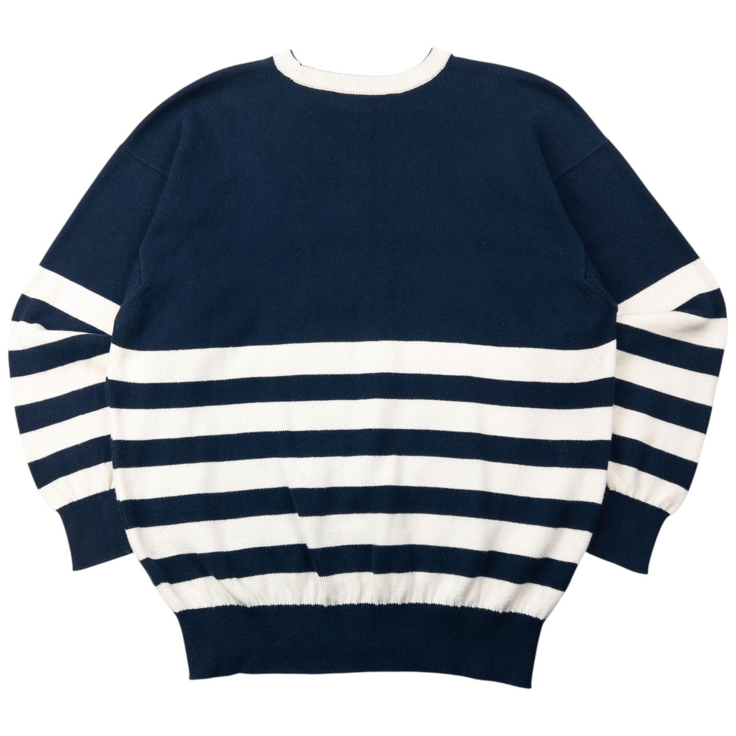 Vintage 90s Burberry Embroidered Regatta Jumper Size M