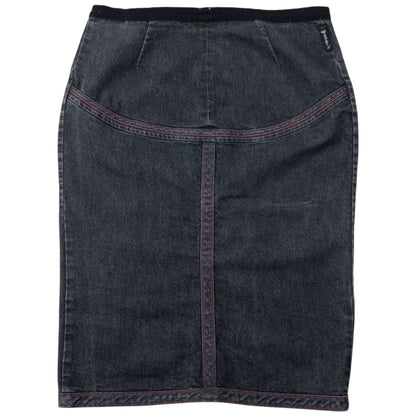 Vintage 2000s Armani Jeans Denim Skirt Womens Size W32