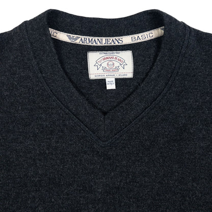 Vintage Armani Jeans Wool Jumper Size M