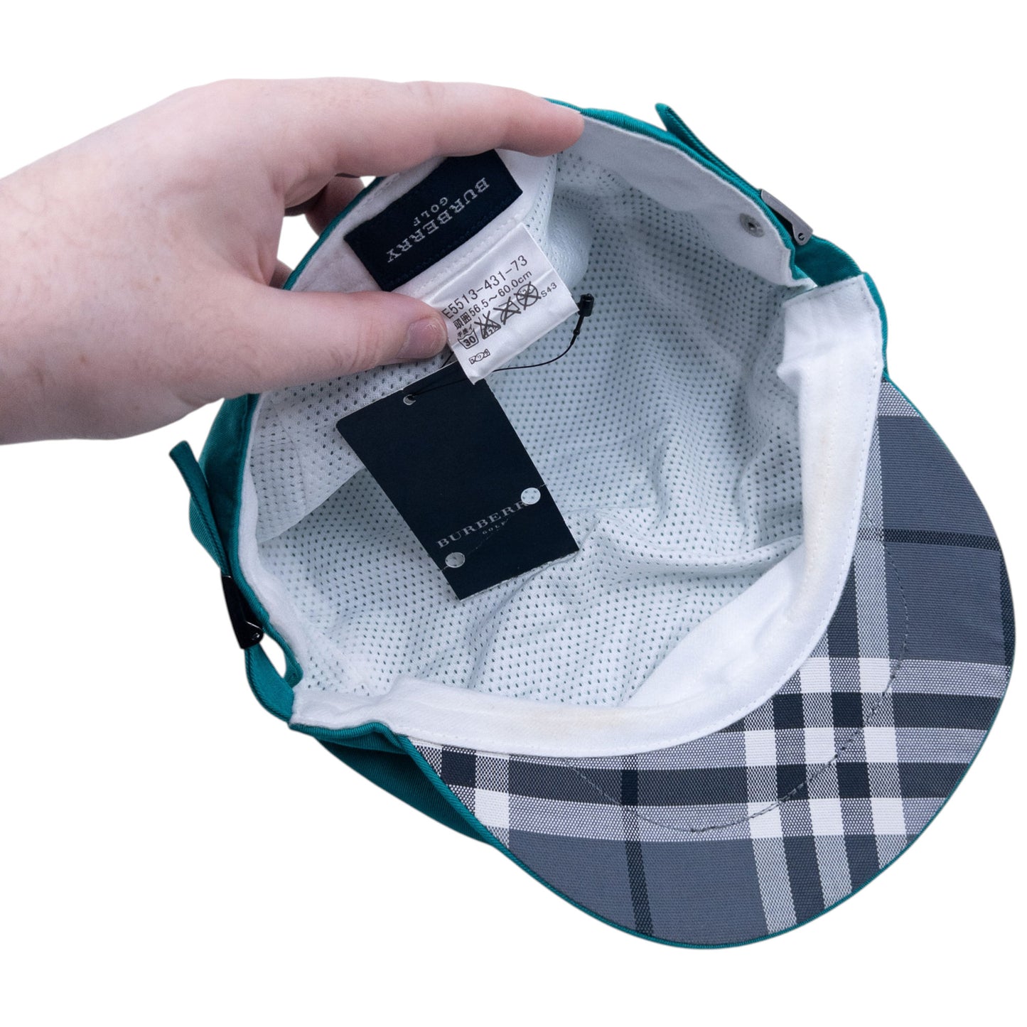 Vintage 2000s Burberry Golf Flat Cap Hat