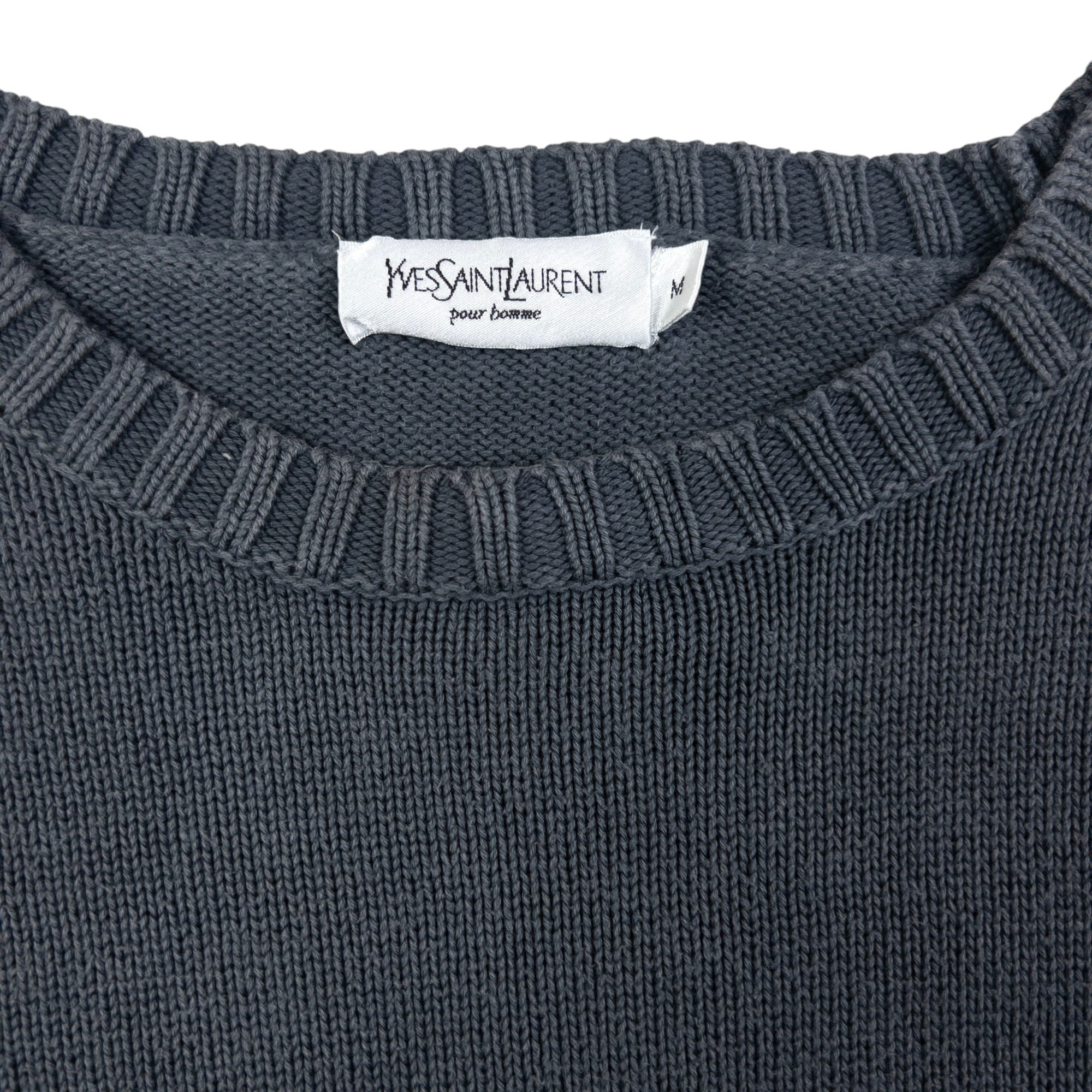 Vintage YSL Yves Saint Laurent Knit Jumper Size M