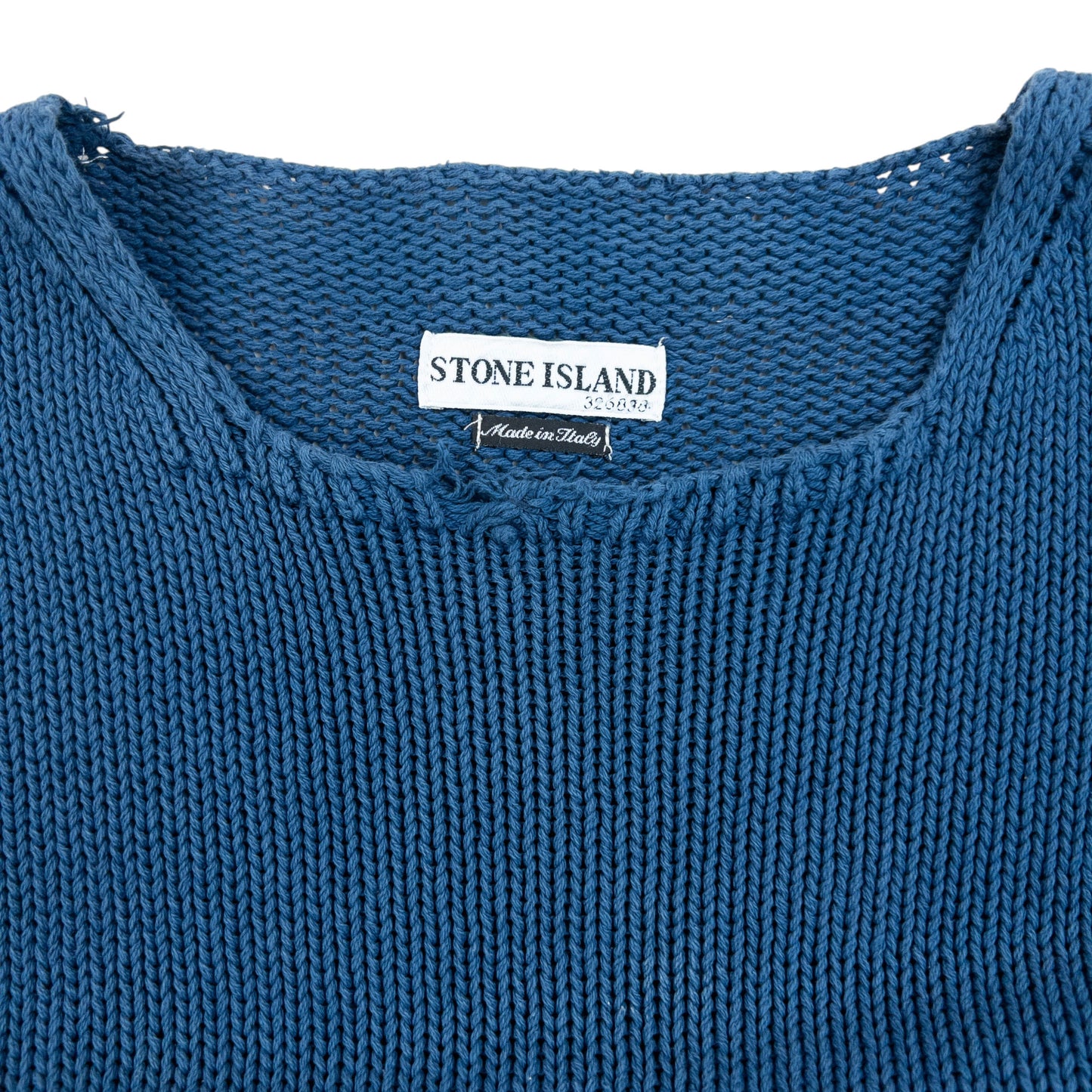 Vintage 2000s Stone Island Knitted Jumper Size M