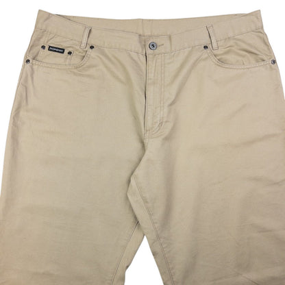 Vintage YSL Yves Saint Laurent Embroidered Chino Trousers Size W40