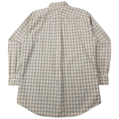 Vintage Burberry Nova Check Long Sleeve Button Up Shirt Size S