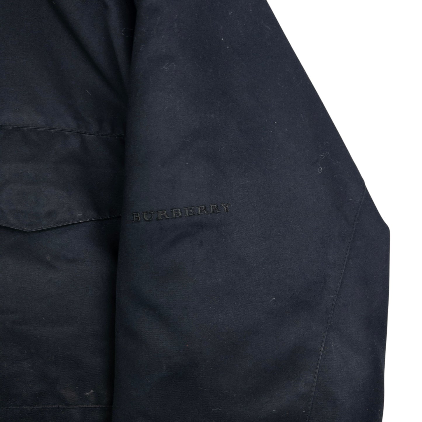 Vintage Burberry Fleece Lined Jacket Size XL