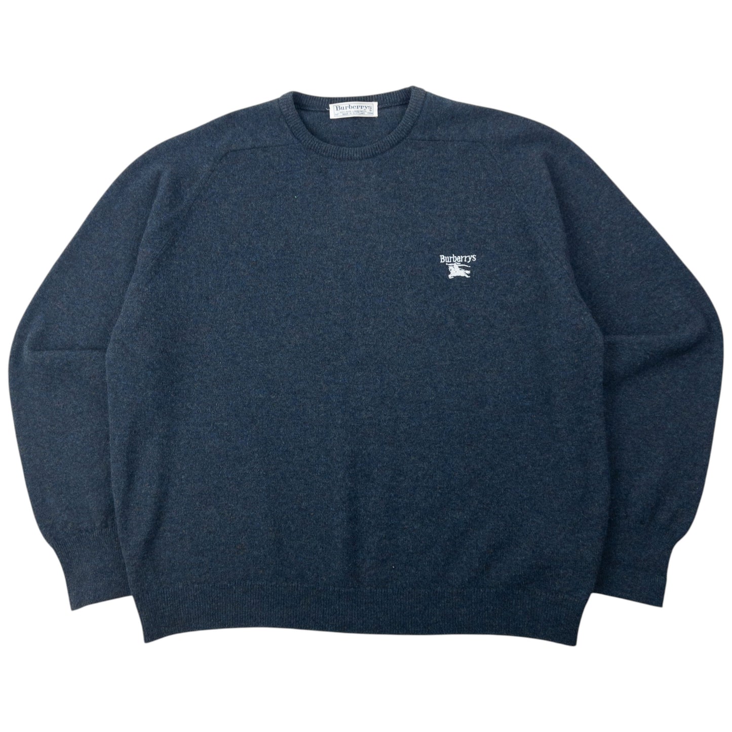 Vintage 90s Burberry Wool Jumper Size XL
