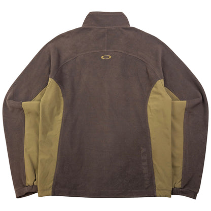 Vintage Oakley Zip Up Fleece Jacket Size S