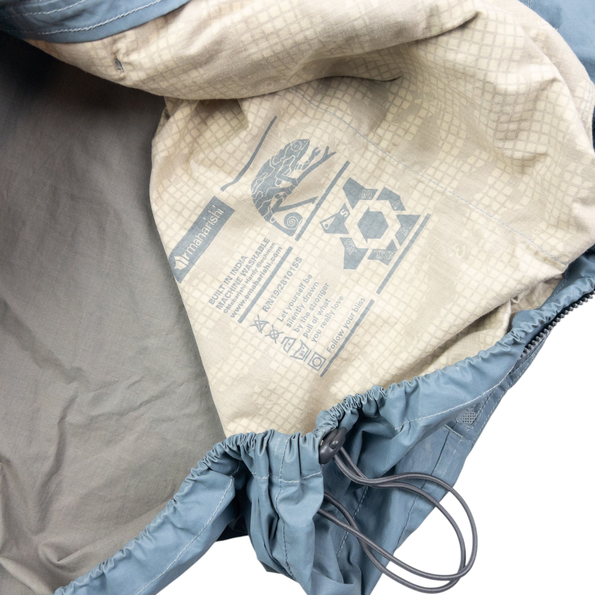 Vintage 2000s Maharishi Asymmetric Q Zip Jacket Size M