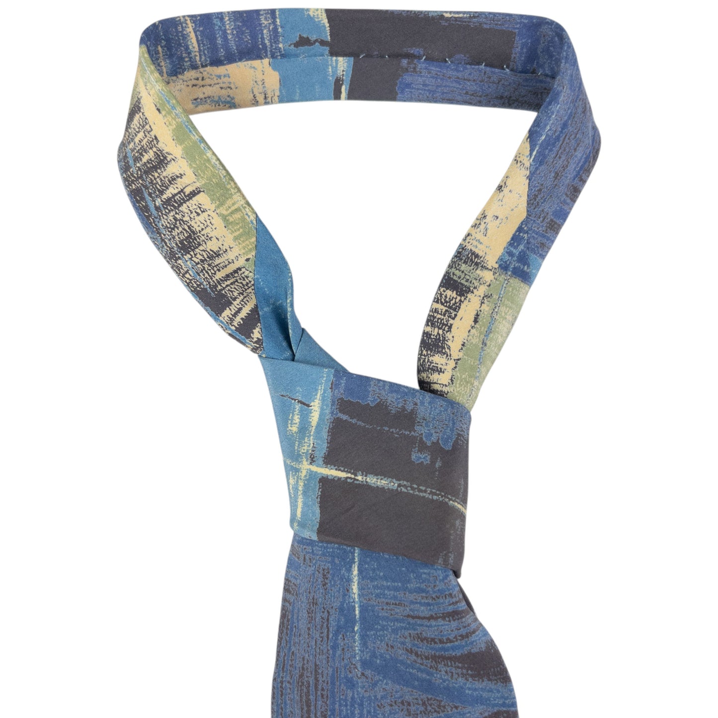 Vintage Issey Miyake Pattern Silk Tie