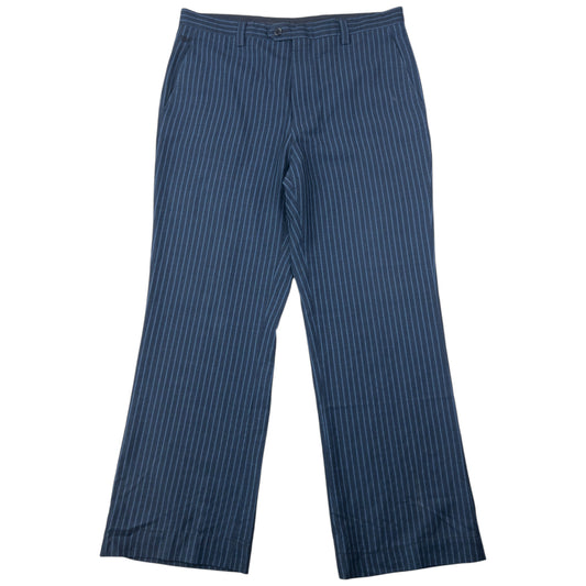 Vintage Giorgio Armani Lightweight Striped Trousers Size W34