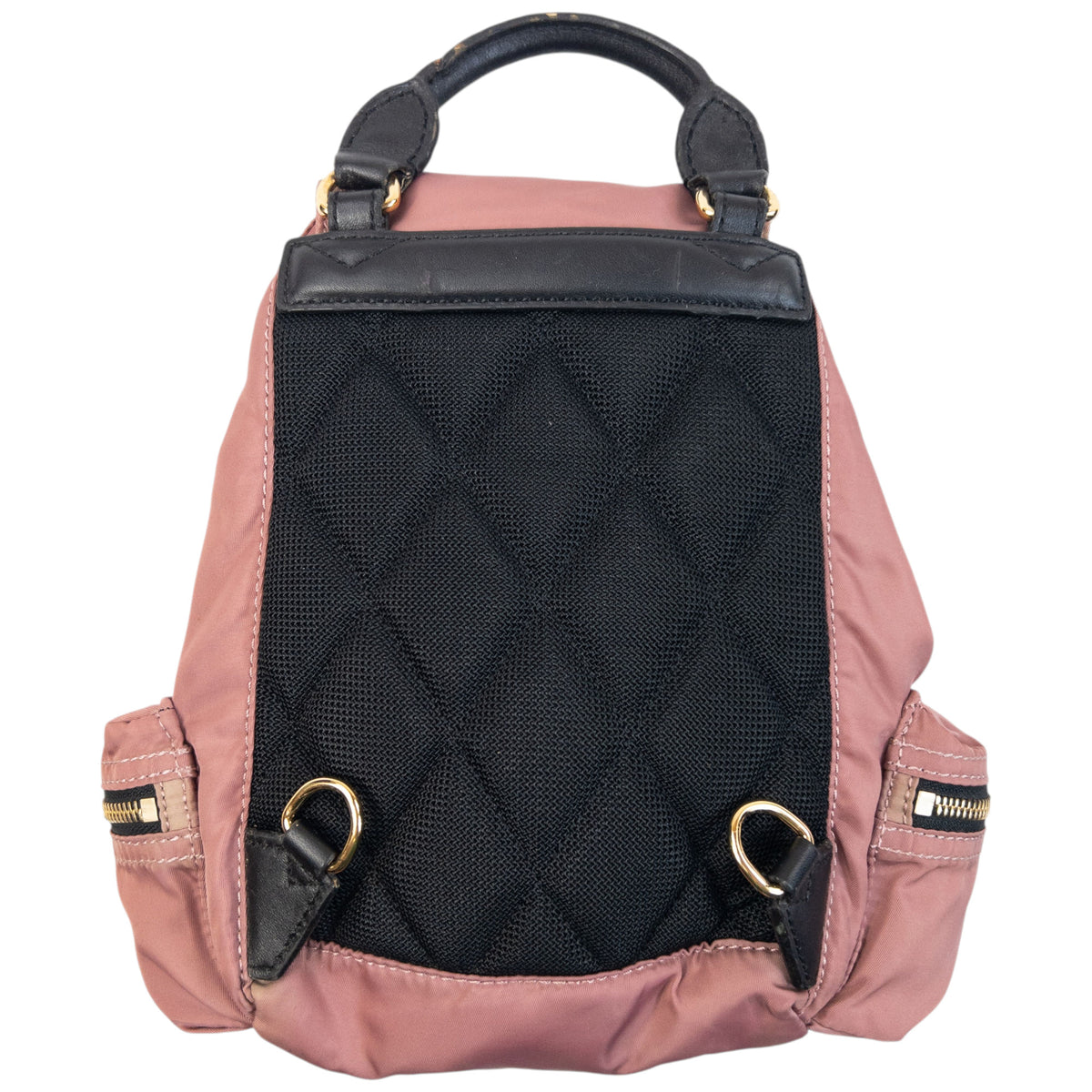 Vintage Burberry Bucket Backpack in pink, photo 2