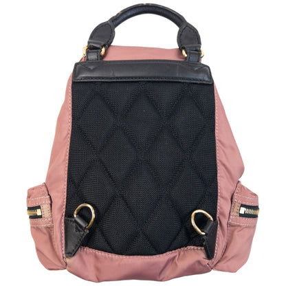 Vintage Burberry Bucket Backpack in pink, photo 2