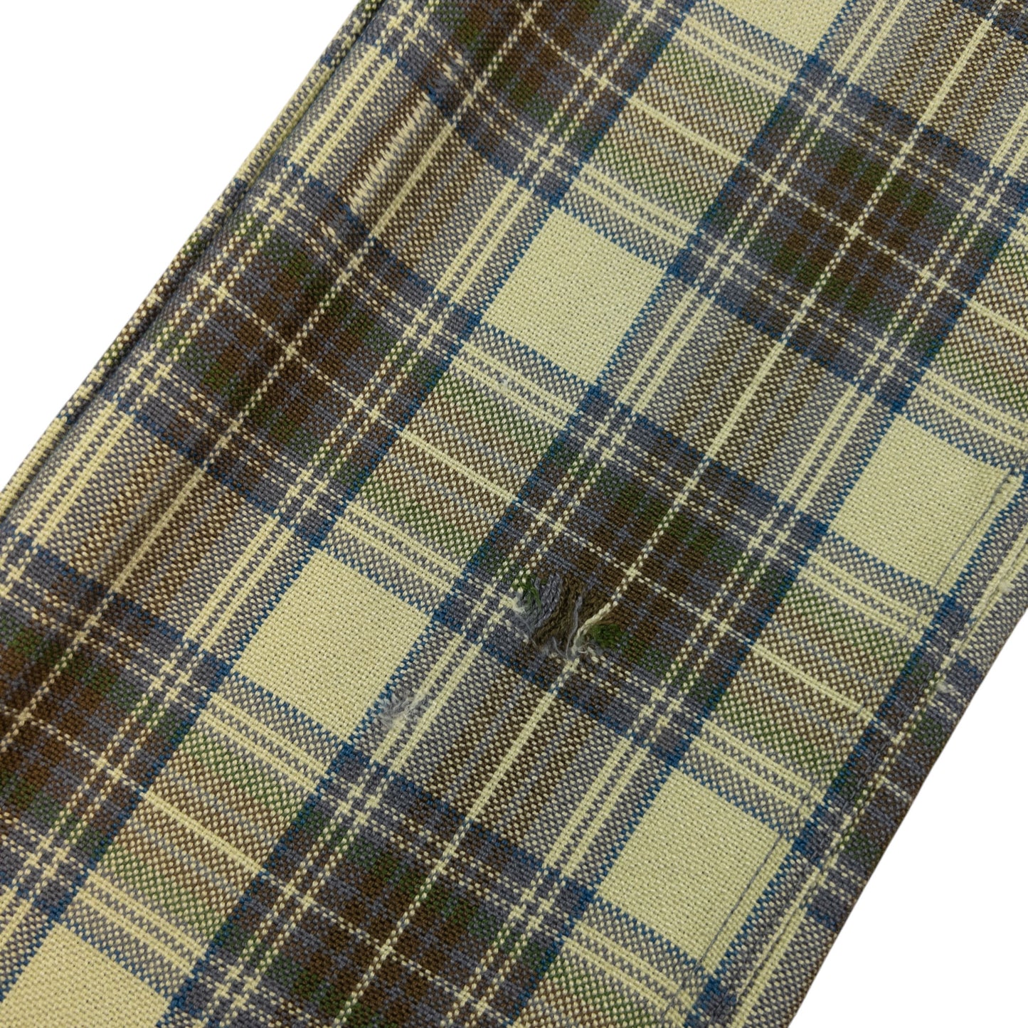 Vintage Levi's Sta Prest Big E Checkered Trousers Size W26