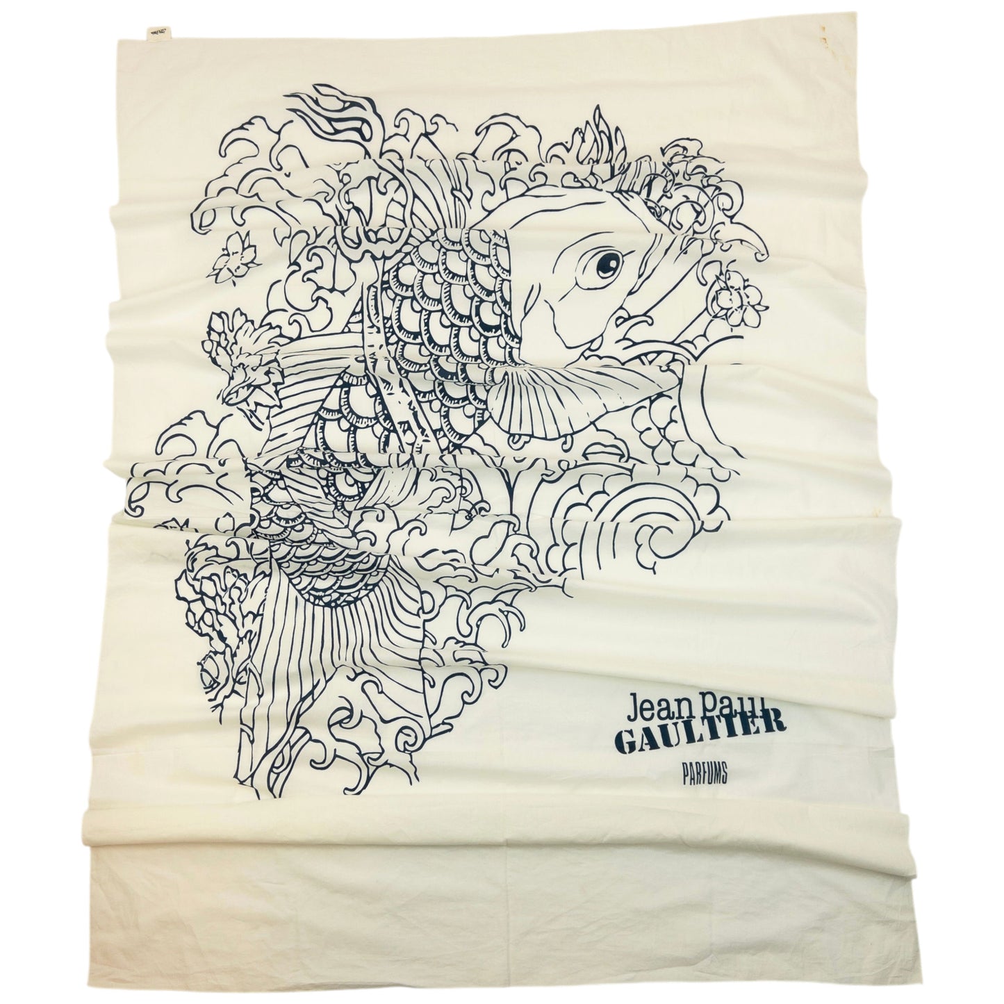 Vintage 2000s Jean Paul Gaultier Koi Fish Scarf