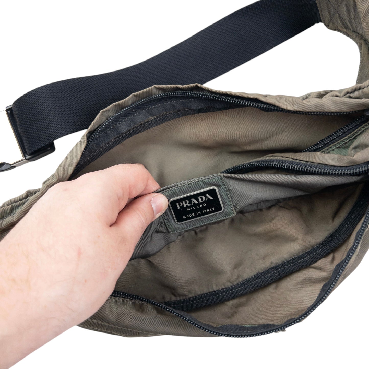 Vintage 2000s Prada Crossbody Bag