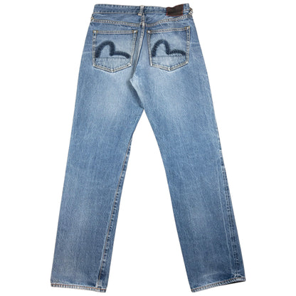 Vintage Evisu Double Gull Japanese Denim Jeans Size W30