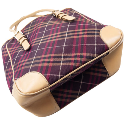Vintage 2000s Burberry Blue Label Nova Check Shoulder Bag
