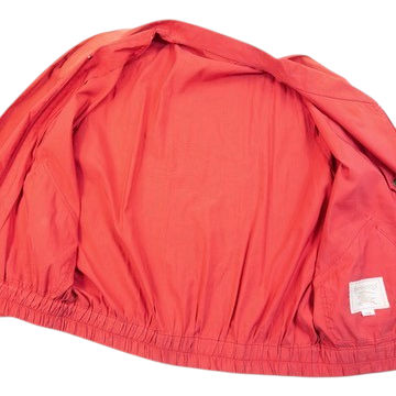 Vintage 90s Burberry Lightweight Zip Up Jacket in red, photo 4