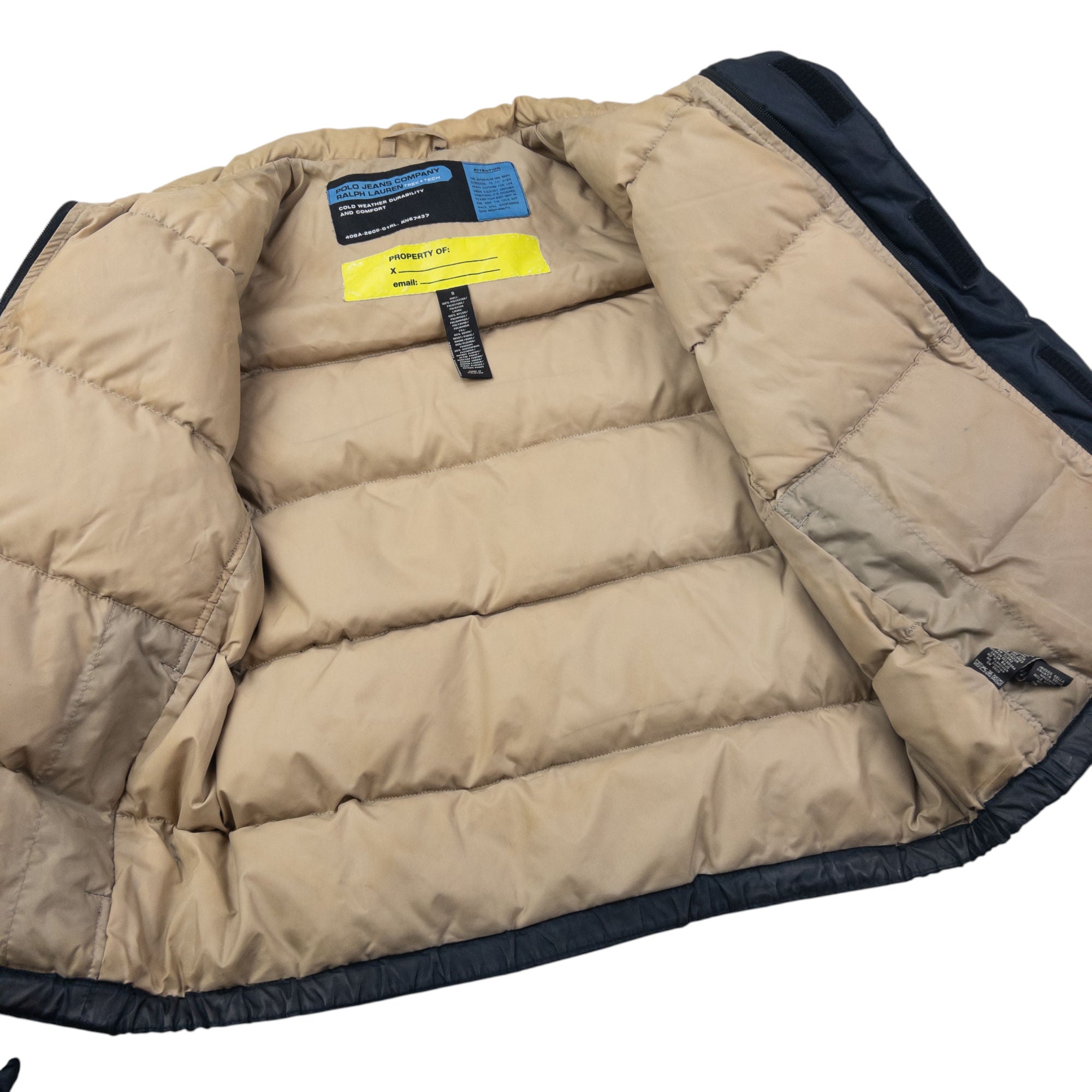 Vintage 2000s Ralph Lauren Polo Jeans Puffer Jacket Size S