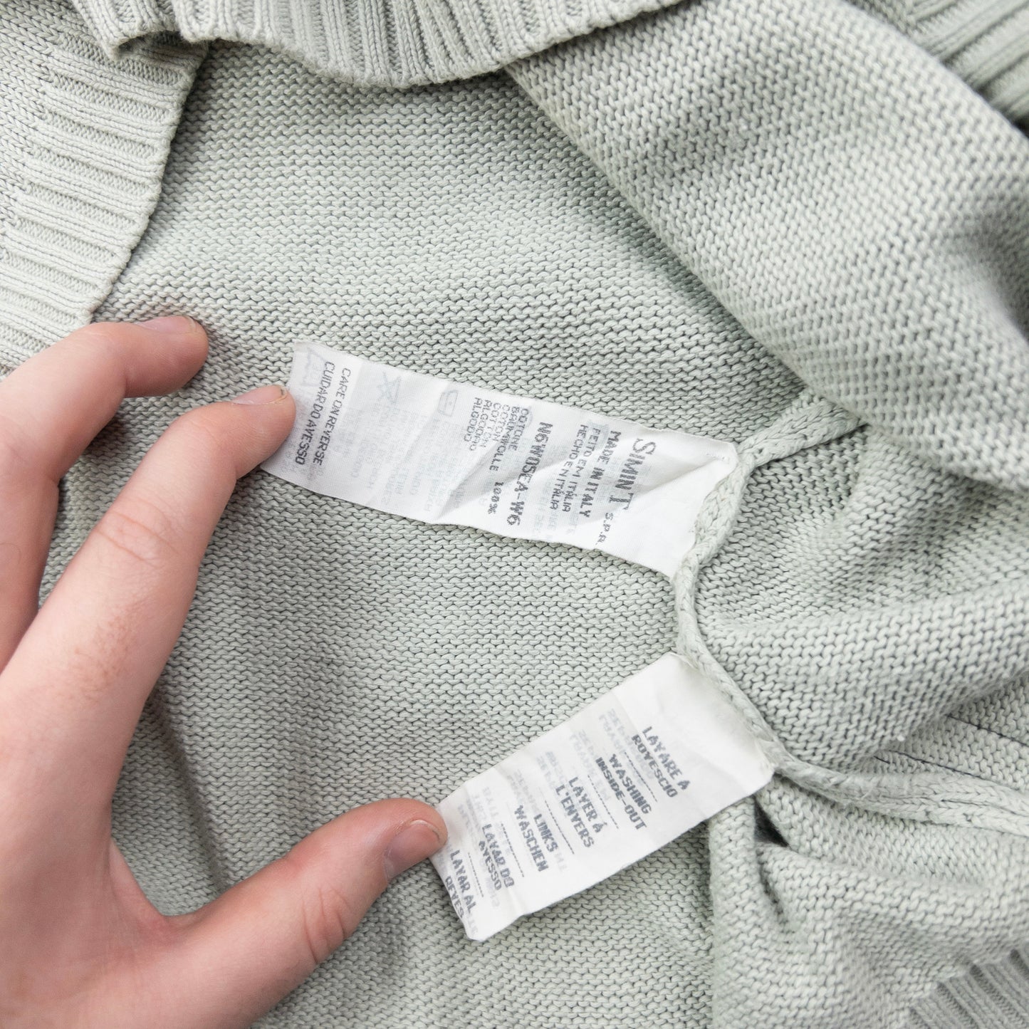 Vintage 90s Armani Jeans Knit Jumper Size XL