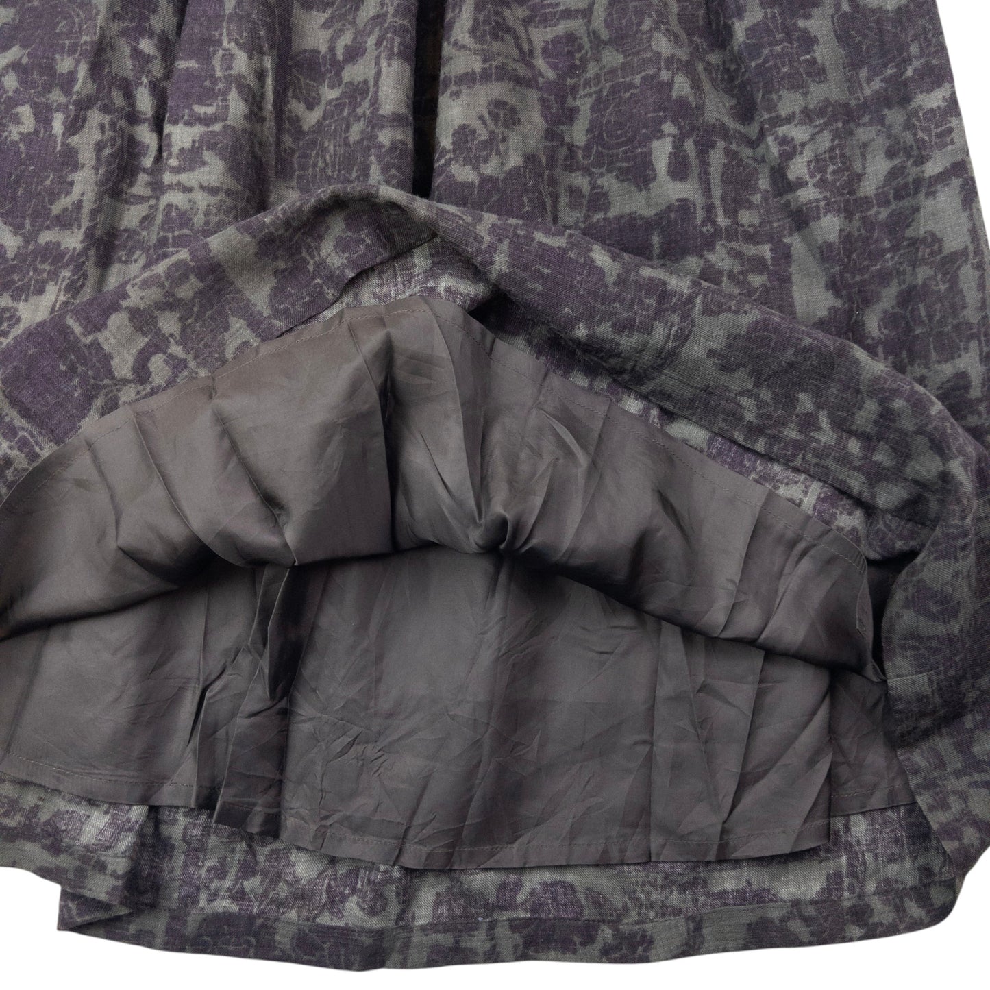 Vintage 90s Plantation By Issey Miyake Pattern Skirt Womens Size XL