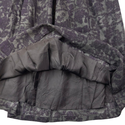Vintage 90s Plantation By Issey Miyake Pattern Skirt Womens Size XL