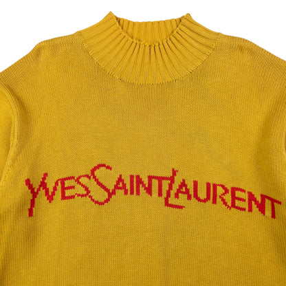 Vintage YSL Yves Saint Laurent Knit Jumper Size S