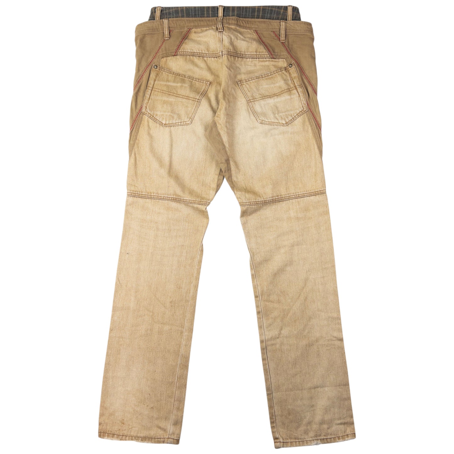 Vintage Marithe + Francois Girbaud Double Waist Denim Jeans Size W33