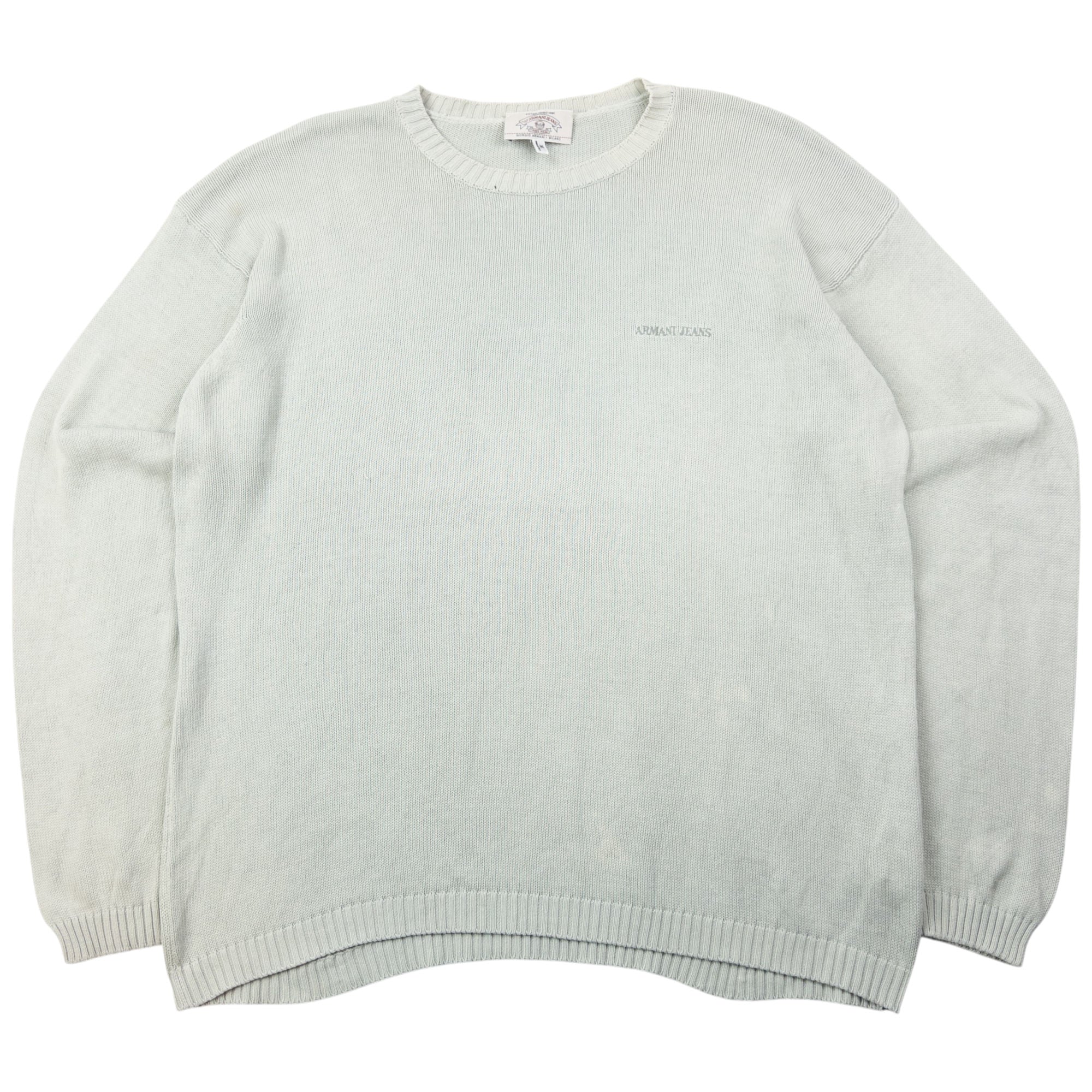Vintage 90s Armani Jeans Knit Jumper Size XL