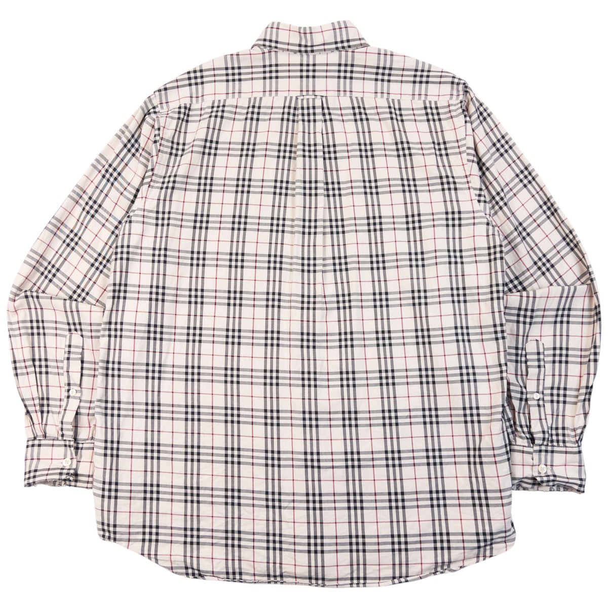 Vintage 2000s Burberry Nova Check Long Sleeve Button Up Shirt Size L