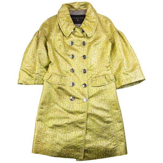 Vintage 2007 Burberry Button Up Pattern Jacket Womens Size M