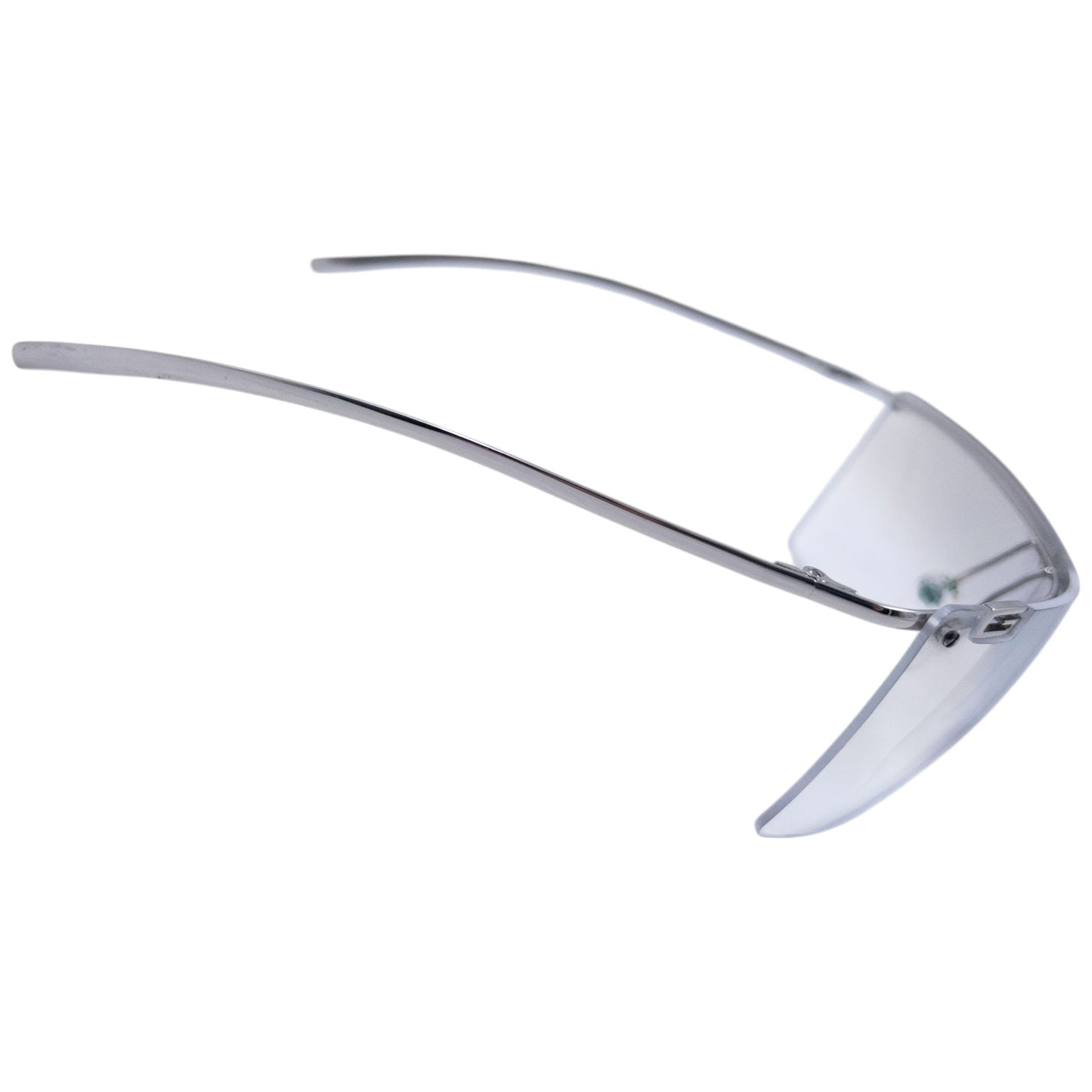 Vintage 2000s Gucci Clear Rimless Sunglasses