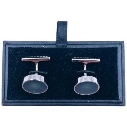 Vintage 2000s Burberry Nova Check Cuff Links