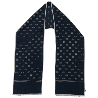 Vintage Dior Monogram Silk Scarf