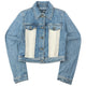 Vintage 2000s Armani Jeans Button Up Denim Jacket Womens Size M