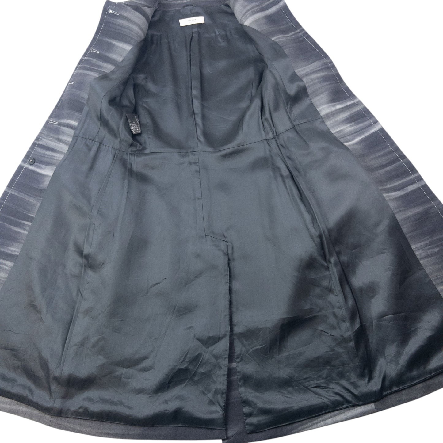 Vintage 2004 Prada Pattern Button Up Jacket Womens Size S