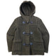 Vintage Burberry Brit Wool Duffle Jacket Womens Size S