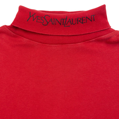 Vintage 2000s YSL Yves Saint Laurent Turtleneck Jumper Size XL
