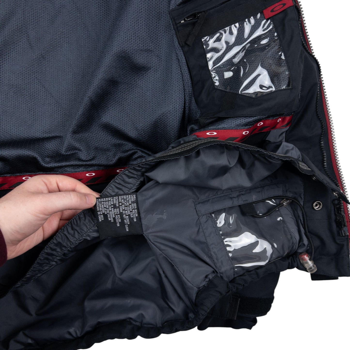 Vintage 90s Oakley Zip Up Snowboarding Jacket Size L