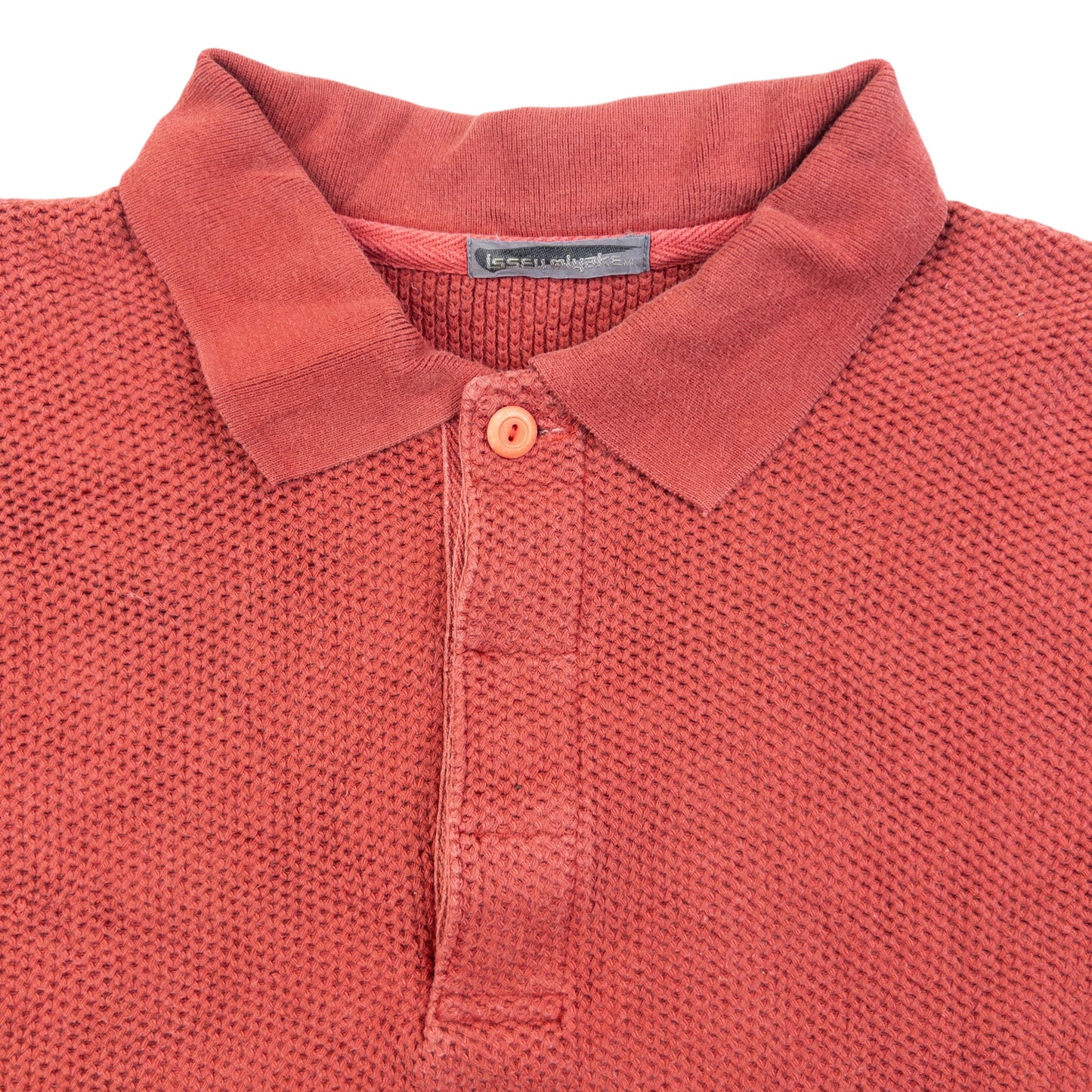 Vintage 80s Issey Miyake MEN Knit Polo Jumper Size S