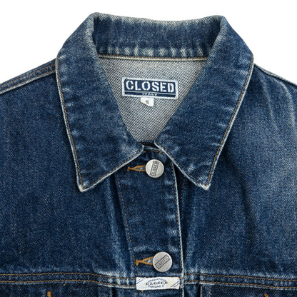 Vintage 80s Marithe + Francois Girbaud CLOSED Denim Jacket Womens Size S