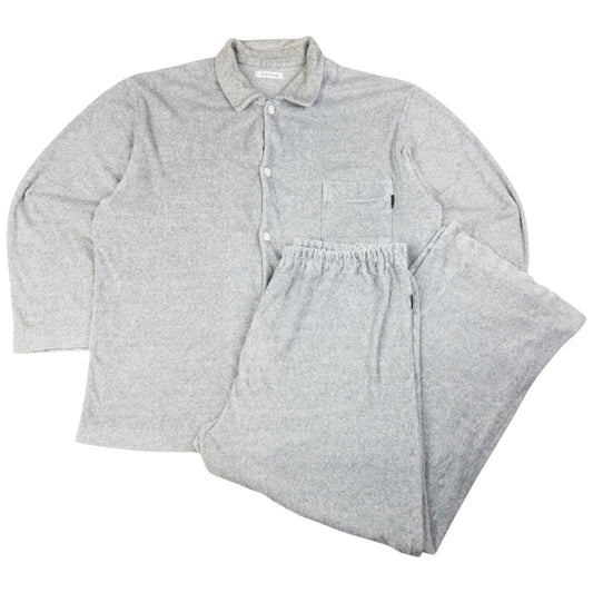 Vintage Yohji Yamamoto Terry Cloth Matching Pyjama Set Size L