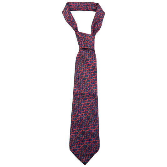 Vintage 90s Dior Monogram Silk Tie