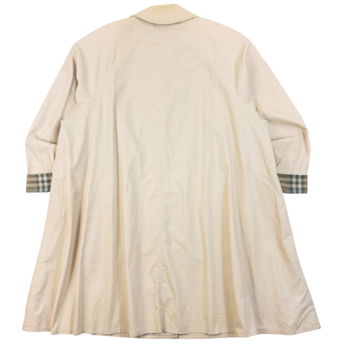 Vintage 80s Burberry Trench Jacket Size XL
