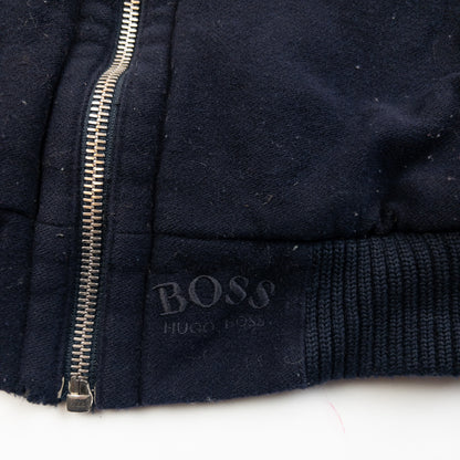 Vintage 90s Hugo Boss Cashmere Bomber Jacket Size L