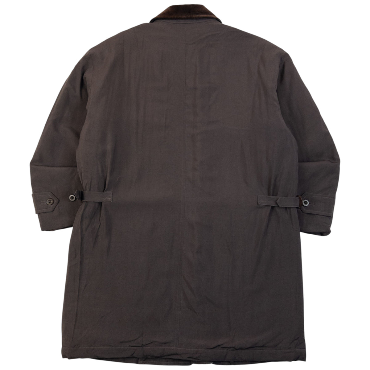Vintage 90s Burberry Padded Zip Up Jacket in brown, photo 2